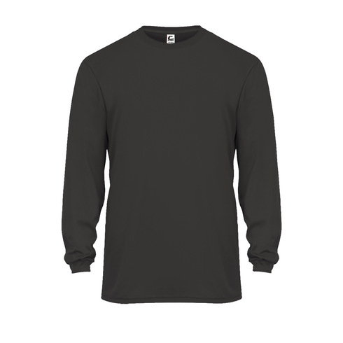 Badger Sport C2 L/S Tee (510400-000904), Color 'Graphite'